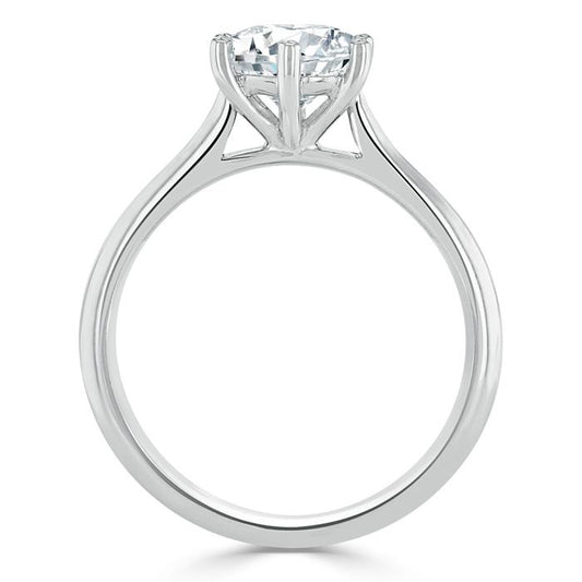 The Clara — Round Lab Diamond Six-Prong Engagement Ring II