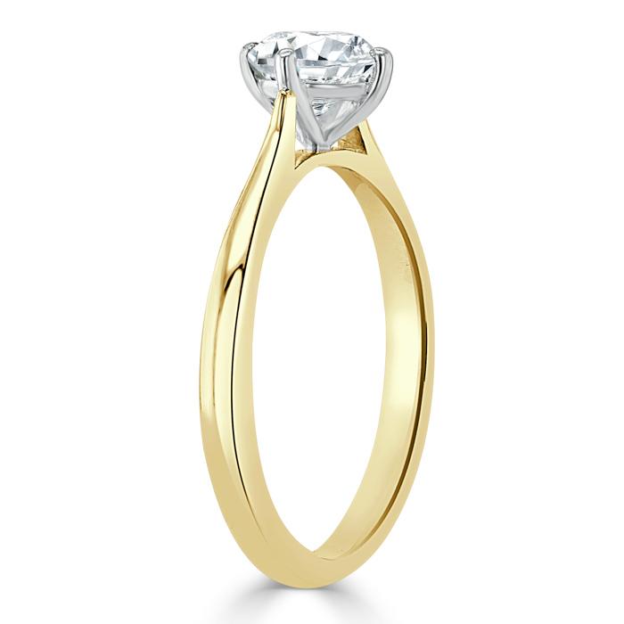 The Clara — Round Lab Diamond Solitaire Engagement Ring X