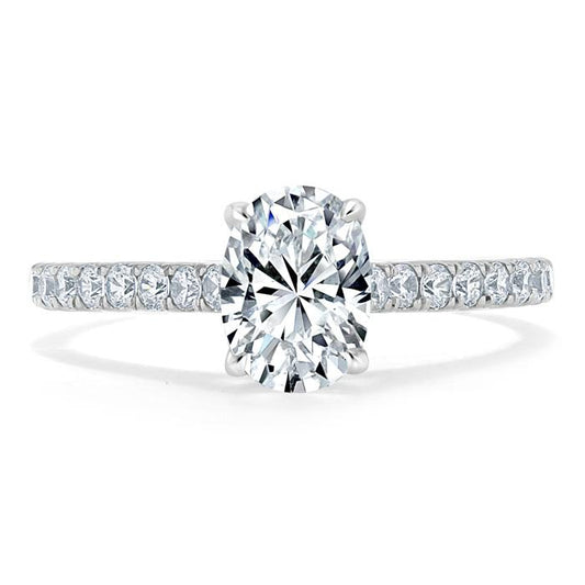 The Nora — Oval Lab Diamond Solitaire Engagement Ring VIII
