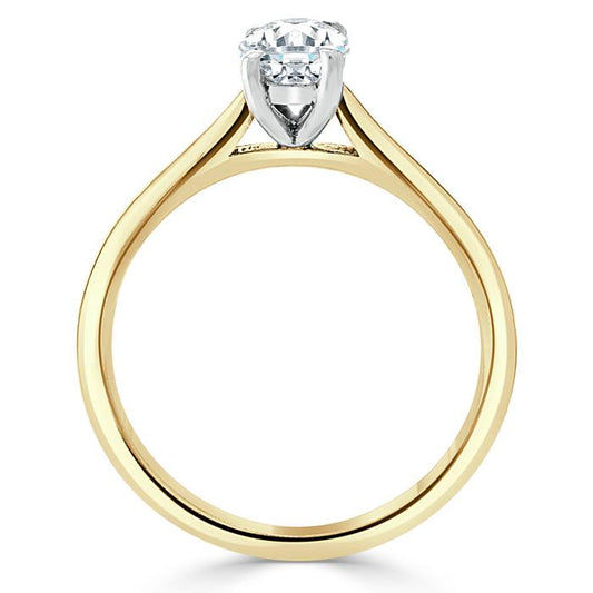 The Nora — Oval Lab Diamond Solitaire Engagement Ring VI