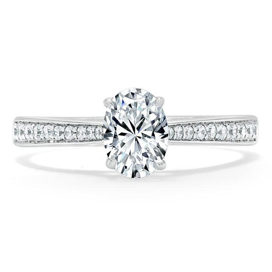 The Nora — Oval Lab Diamond Solitaire Engagement Ring IV
