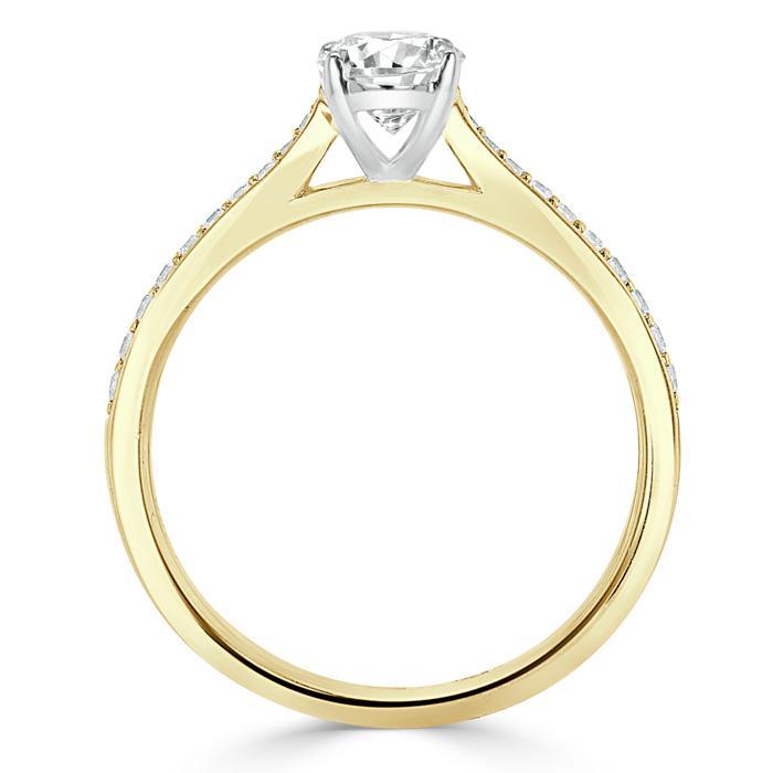 The Nora — Oval Lab Diamond Solitaire Engagement Ring IV