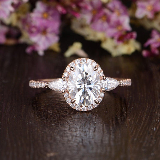 The Grace — Oval Lab Diamond Vintage Engagement Ring VII
