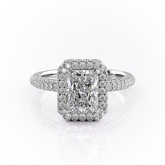 The Isla — Radiant Lab Diamond Solitaire Engagement Ring II