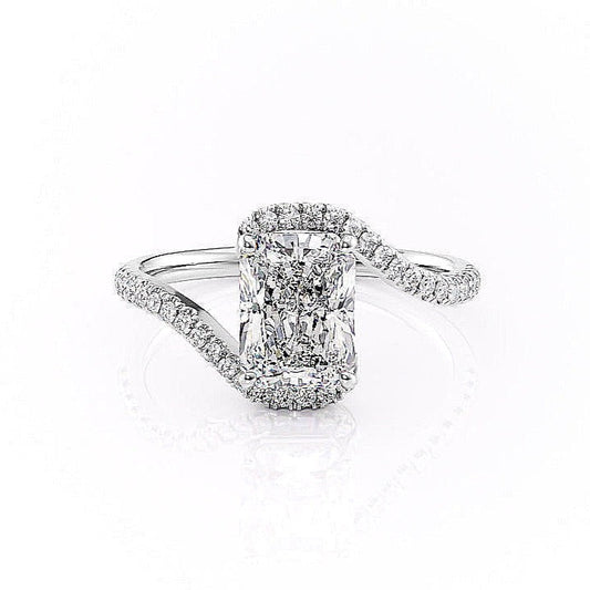 The Isla — Radiant Lab Diamond Solitaire Engagement Ring