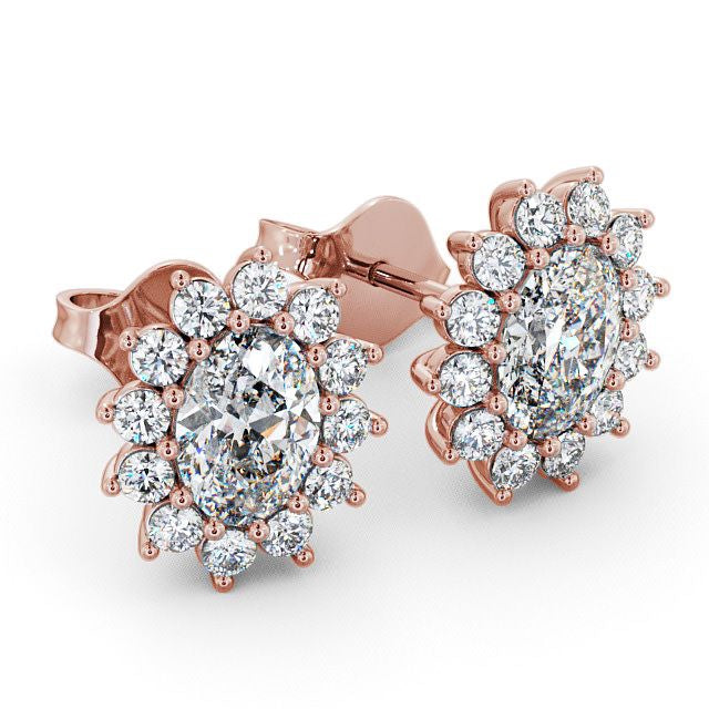 The Aurora Studs — Lab Diamond Halo Stud 1.40ct Each Earrings