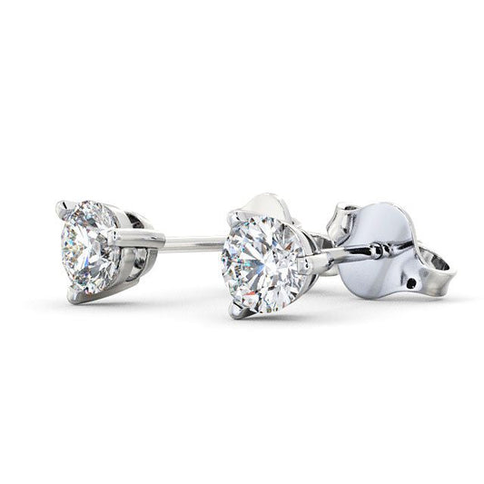 The Eva Studs — Lab Diamond Classic Stud Earrings