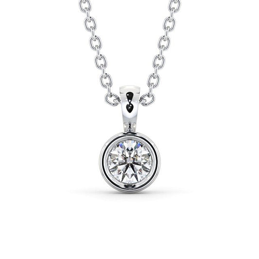 The Aria Pendant — Lab Diamond Drop Necklace VIII