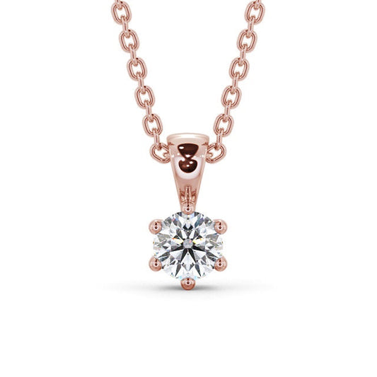 The Aria Pendant — Lab Diamond Drop Necklace VII