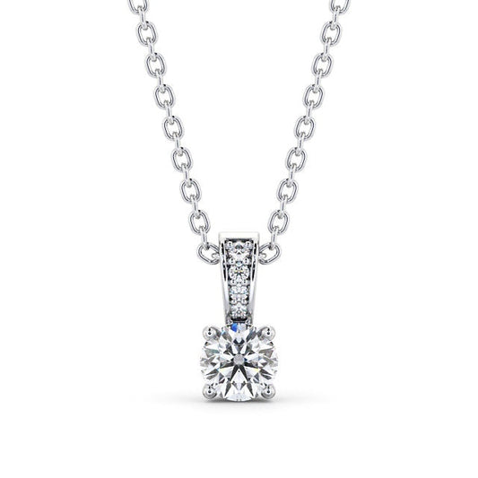 The Aria Pendant — Lab Diamond Drop Necklace VI