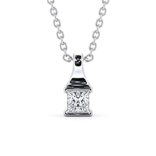 The Aria Pendant — Lab Diamond Drop Necklace IV