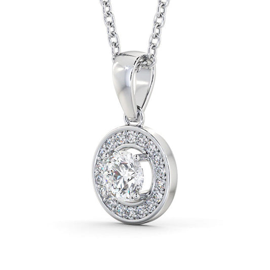 The Aurora Pendant — Lab Diamond Drop Necklace IX