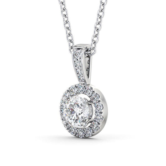 The Aurora Pendant — Lab Diamond Drop Necklace VIII