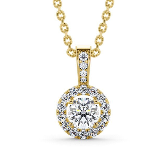 The Aurora Pendant — Lab Diamond Drop Necklace VIII