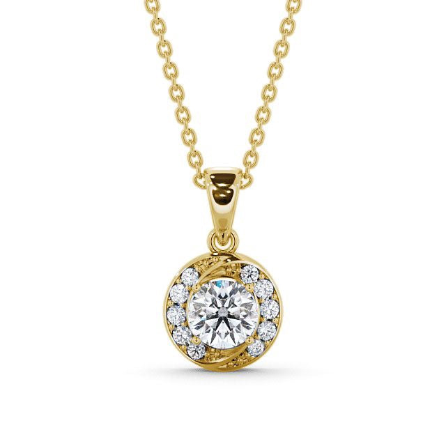 The Aurora Pendant — Lab Diamond Drop Necklace V