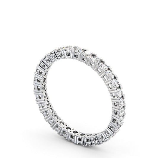 The Clara Band — Round Lab Diamond Classic Eternity Band V