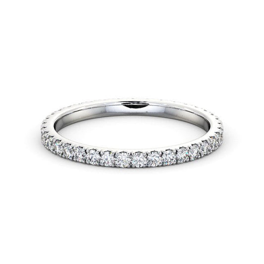The Clara Band — Round Lab Diamond Classic Eternity Band III