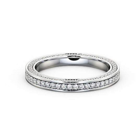 The Clara Band — Round Lab Diamond Classic Eternity Band