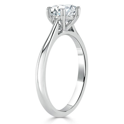 The Clara — Round Lab Diamond Six-Prong Engagement Ring II