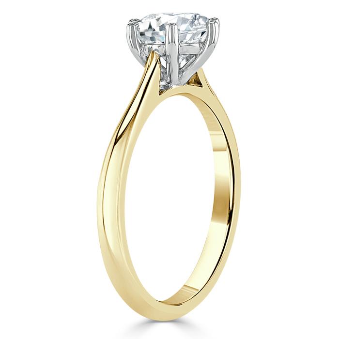 The Clara — Round Lab Diamond Six-Prong Engagement Ring II