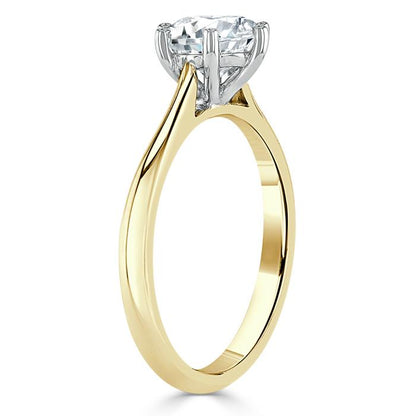 The Clara — Round Lab Diamond Six-Prong Engagement Ring II