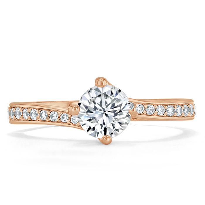 The Clara — Round Lab Diamond Solitaire Engagement Ring XI