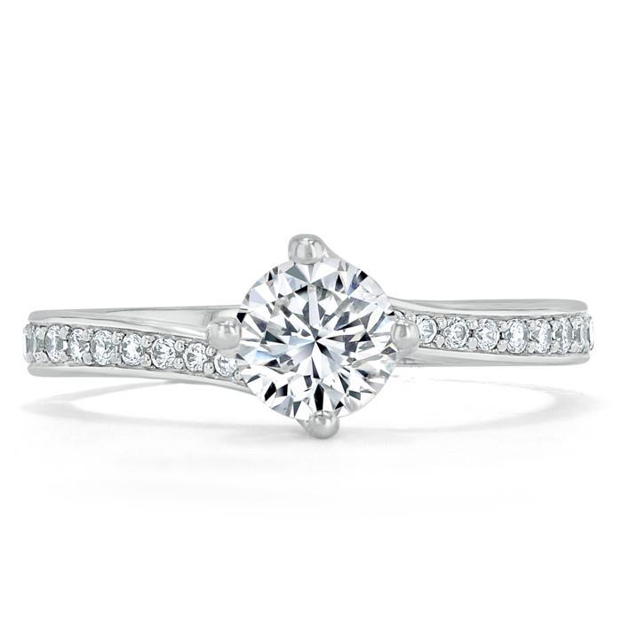 The Clara — Round Lab Diamond Solitaire Engagement Ring XI