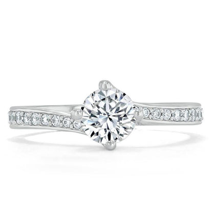The Clara — Round Lab Diamond Solitaire Engagement Ring XI