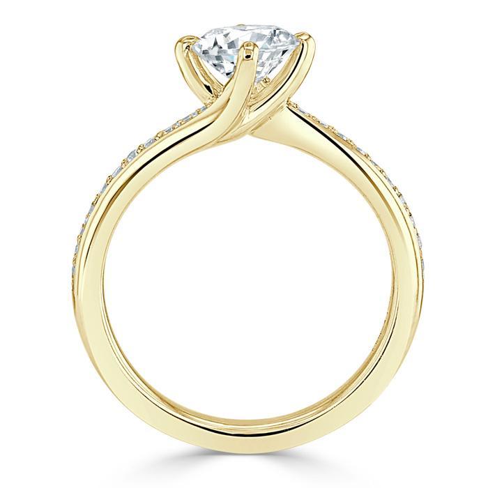 The Clara — Round Lab Diamond Solitaire Engagement Ring XI