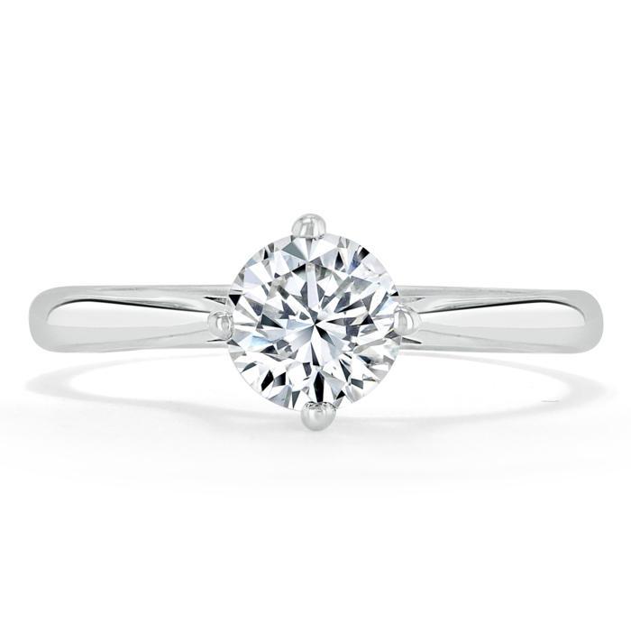 The Clara — Round Lab Diamond Solitaire Engagement Ring X