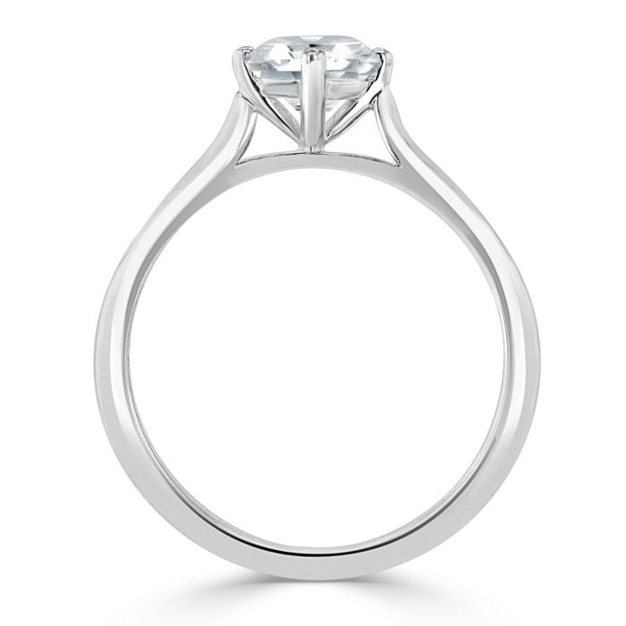 The Clara — Round Lab Diamond Solitaire Engagement Ring X