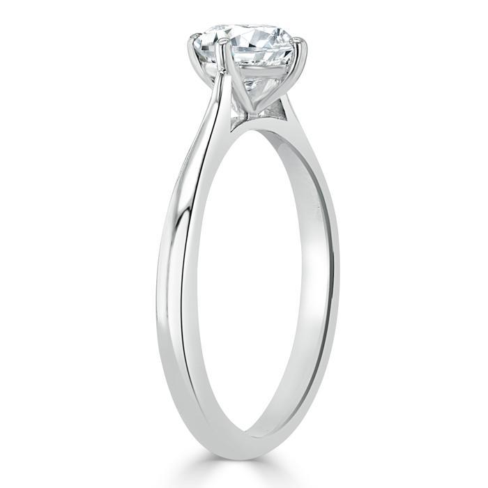 The Clara — Round Lab Diamond Solitaire Engagement Ring X