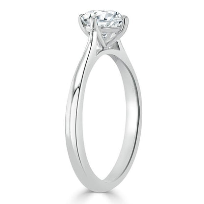 The Clara — Round Lab Diamond Solitaire Engagement Ring X