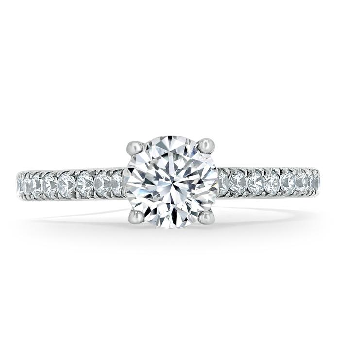 The Clara — Round Lab Diamond Solitaire Engagement Ring IX