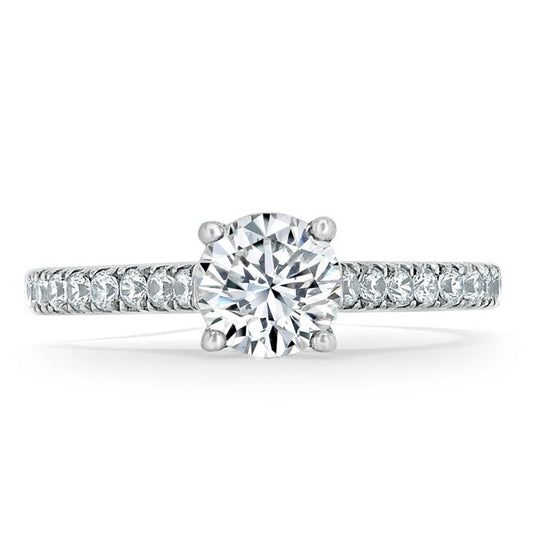 The Clara — Round Lab Diamond Solitaire Engagement Ring IX