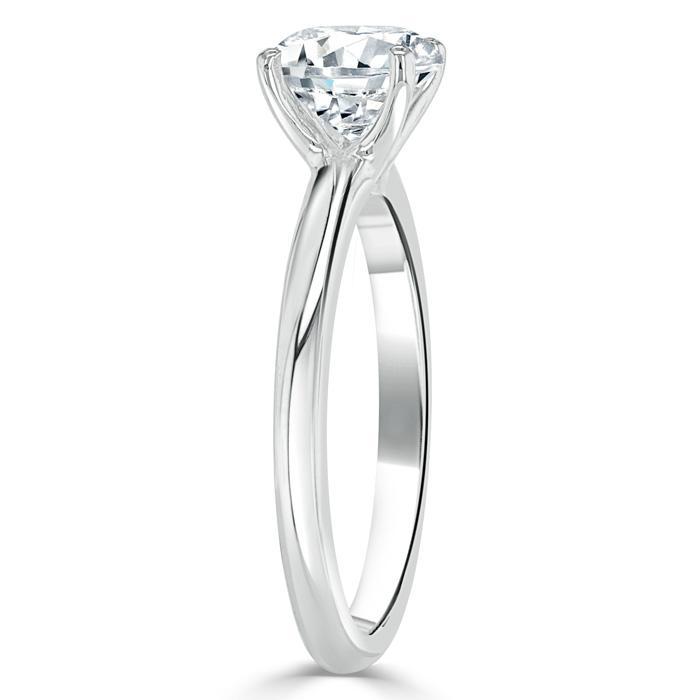 The Clara — Round Lab Diamond Solitaire Engagement Ring VIII