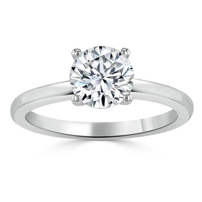 The Clara — Round Lab Diamond Solitaire Engagement Ring VIII