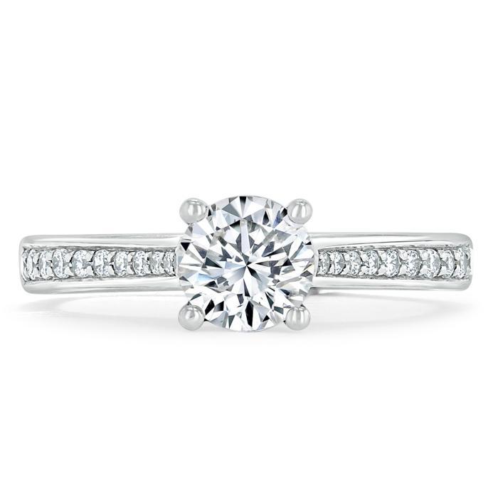 The Clara — Round Lab Diamond Solitaire Engagement Ring VII