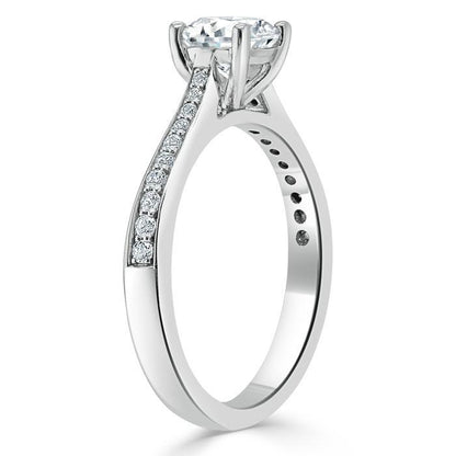 The Clara — Round Lab Diamond Solitaire Engagement Ring VII