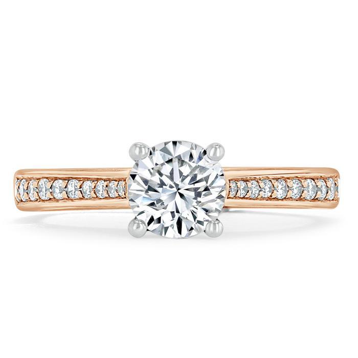 The Clara — Round Lab Diamond Solitaire Engagement Ring VII