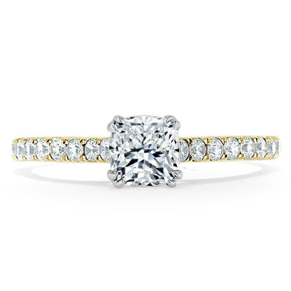 The Aurora — Cushion Lab Diamond Solitaire Engagement Ring VII
