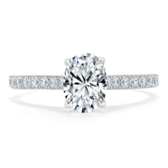 The Nora — Oval Lab Diamond Solitaire Engagement Ring VIII