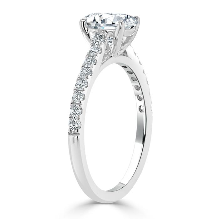 The Nora — Oval Lab Diamond Solitaire Engagement Ring VIII