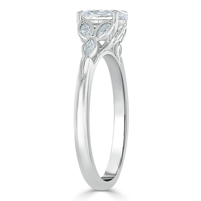 The Grace — Oval Lab Diamond Vintage Engagement Ring VIII