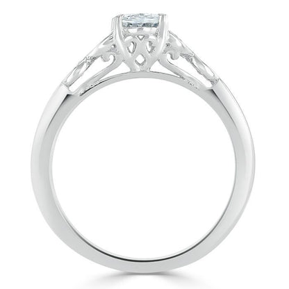 The Grace — Oval Lab Diamond Vintage Engagement Ring VIII