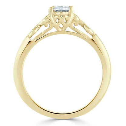 The Grace — Oval Lab Diamond Vintage Engagement Ring VIII