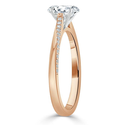 The Nora — Oval Lab Diamond Solitaire Engagement Ring VII