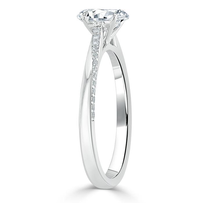 The Nora — Oval Lab Diamond Solitaire Engagement Ring VII