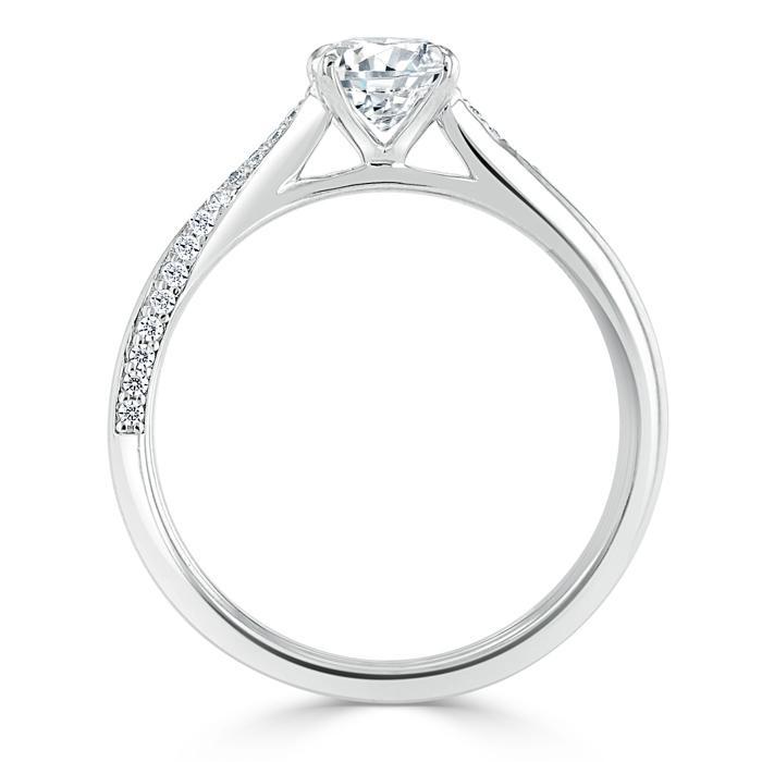 The Nora — Oval Lab Diamond Solitaire Engagement Ring VII