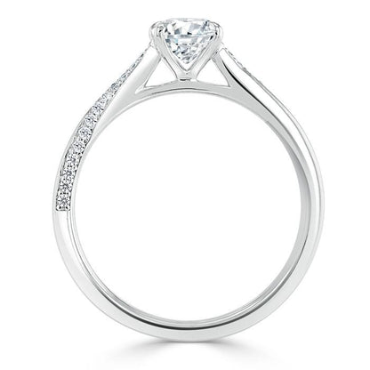 The Nora — Oval Lab Diamond Solitaire Engagement Ring VII